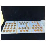 1858-1920 Can Lg Pennies Book - Complete, 46 Coins