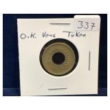 O.K. Vens  Brass Token