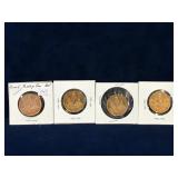 four 2005 Canadian Terry Fox Loonies