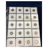 30 USA Roosevelt Dimes 1980 to 1989