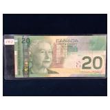 2004 Canadian $20 Bank Note