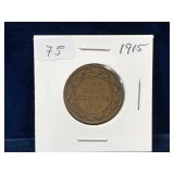 1915 Canadian Large Penny