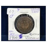 1900 Canadian Large Penny