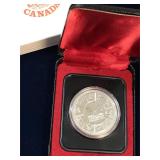 1978 Edmonton Games Silver Dollar