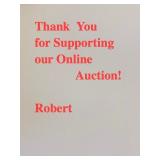 Thank You for Supporting Our Online Auction