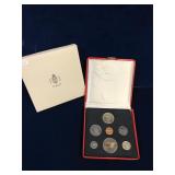 1967 Canadian Silver Coin Set w Medallion