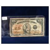 1923 Dominion of Can Shinplaster McCavour/Saunders