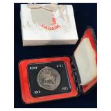 1973 RCMP Silver dollar