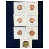 7 Portugal Coins