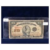 1923 Dominion of Canada Shinplaster Campbell/Clark