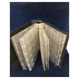 D ring Binder with 20 Used Coin Pages