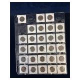 27 USA Indian Head Pennies 1880-1909