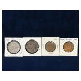 1982, 84 Can Nickel Dollar Coins, 2004, 05 Loonies