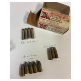 357, 455, 38SPL Cal 12 assorted Cartridges