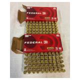 Federal 9mm 115 grain 2 boxes. 50 cartridges each