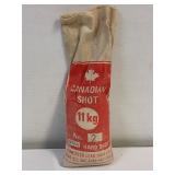 Canadian #2 shot. 6 kgs or over 1/2 full