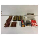 338 cal bullets assorted & Brass & Nickel Casings