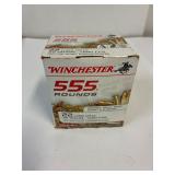 Winchester 22LR cal. 555 cartridges. Unopened