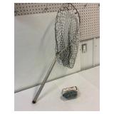 Fish net with new bag. 18' handle