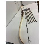64' bow with 6 arrows.