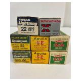 22 LR  Cal.  360 plus Cartridges