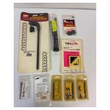 Archery accessories. All unopened