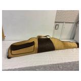 Cabela's 47' canvass and leather gun case