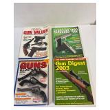 Handgun books. 2001, 2002 & 2003