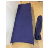 Camping cot. 8' off the ground.