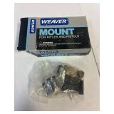 Weaver mount 1' medium style. unused
