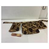 Camaflouge apron belt and goose call