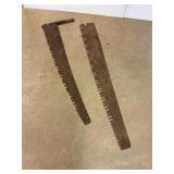 Crosscut saws. 48 and 54' blades.