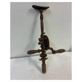 1907 hand crank breast drill.