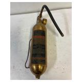Stempel brass fire extinguisher.For Display only