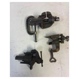Mini vice anvils. Various conditions