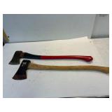 2 axes.