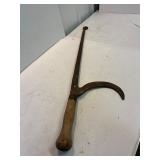Vintage logging tool.