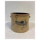1860's Whites Utica stoneware crock. Repaired