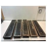 5 Safety deposit boxes with contents