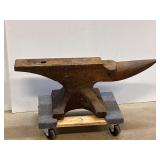185 pound anvil. 30.5' long.