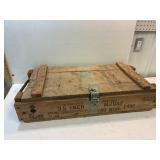Wood Rocket ammunition box.