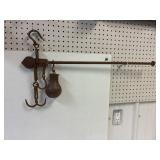 Fur traders scale. Up to  300 pounds.