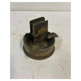 Trench art ash tray.