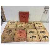 Case tractor parts catalogs