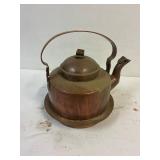 Copper kettle. Hand forged