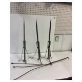 Antique. Lightening rods.