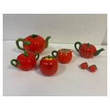 Maruhon tea pots. Cream & Sugars. Salt & Pepper