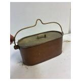 Copper boiler or fish kettle. 12' long