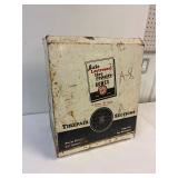 Bowes tire repair metal cabinet. 15 x 10 x 18' h