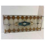 Lead Stained Glass window. 36' x 16. NVC